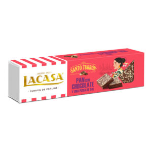 LACASA TURRON PAN CHC SAL 150G