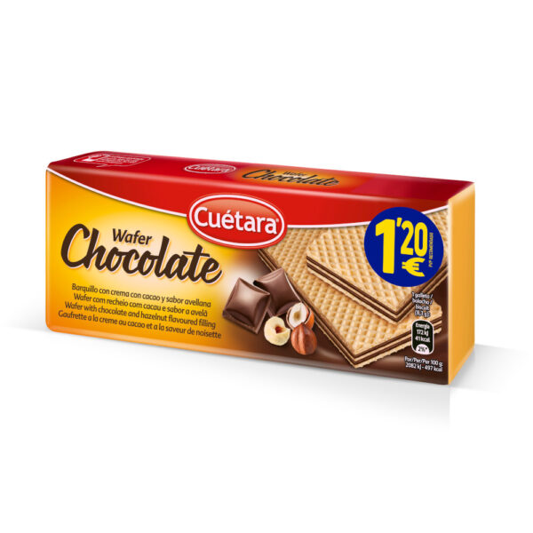 WAFER CHOCOLATE 150G 1,20€