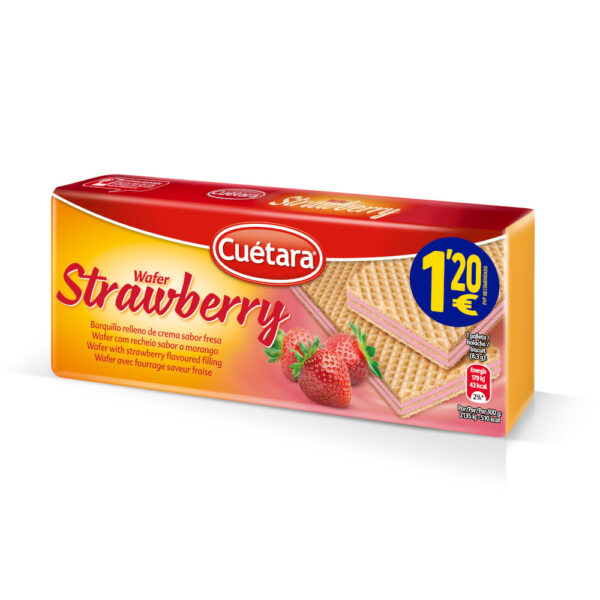 WAFER STRAWB 150G 1,20€