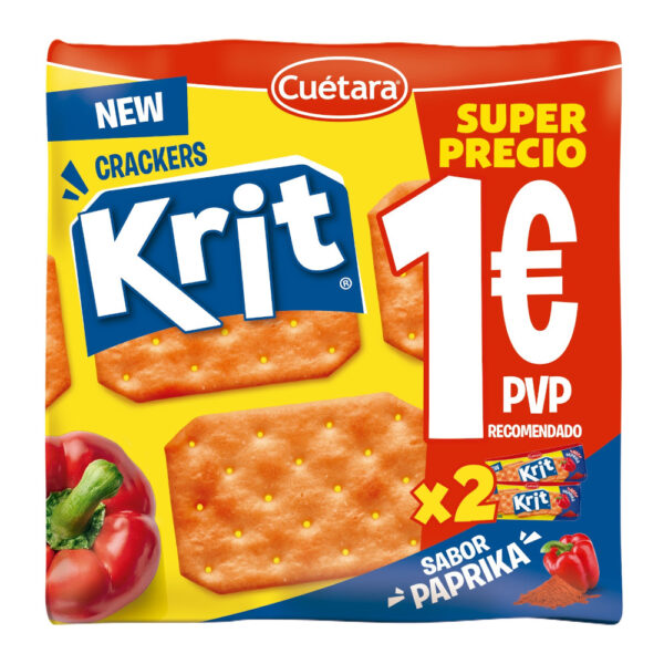 KRIT CRACKERS PAPRIKA 1,00€