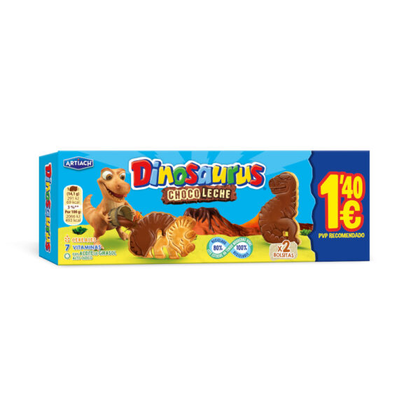DINOS CHOCO LECHE 85G 1,40€