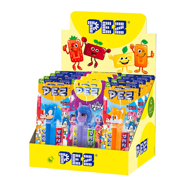PEZ BLS. LITTLE PONY+SONIC