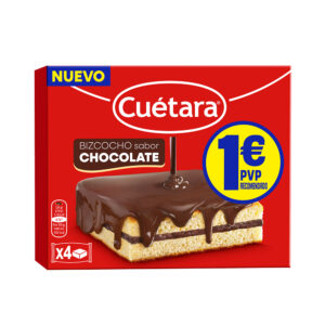 CUE PASTELITO CHOCO 4P 1,00€