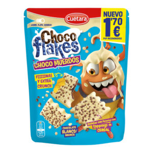 CHOCO FLAK MUERD BLC 70G 1,70€