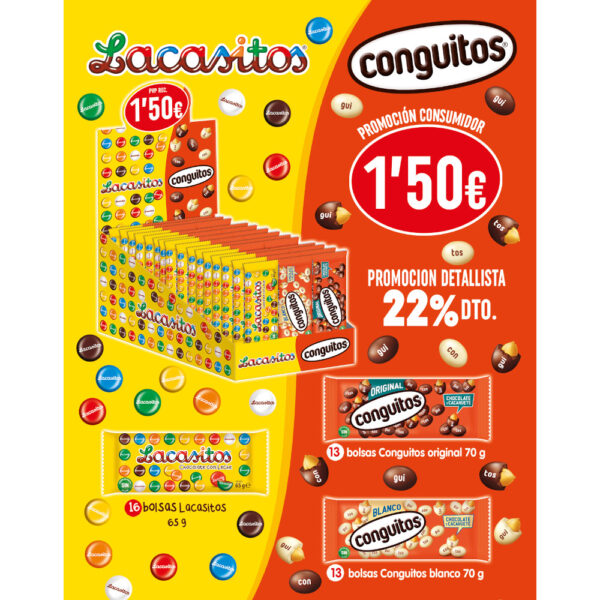 LOTE 16LACASIT+26CONGUIT 1,50?
