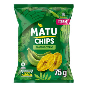 MATUCHIPS PLATANO VERDE 1,35€