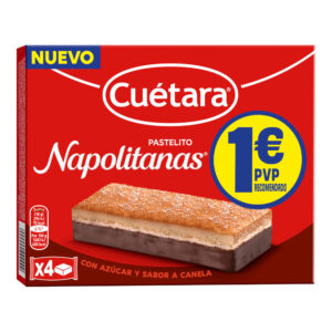 CUE PASTELITO NAPOL 4P 1,00€