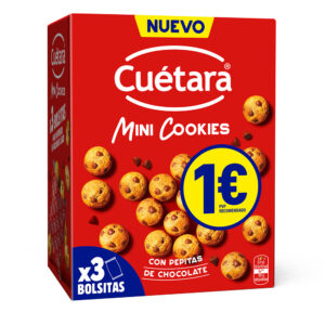 CUE MINI COOKIES 90G 1,00€